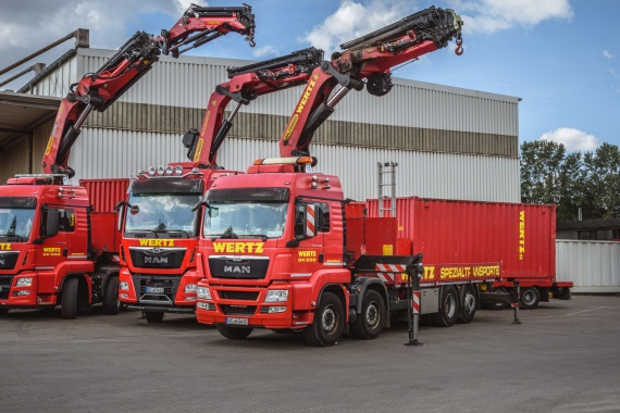 Wertz LKW Ladekran